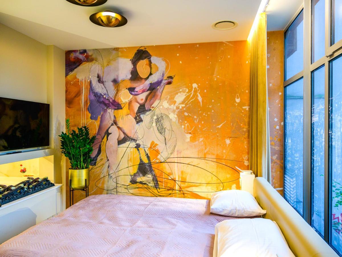 Pietryna Apartments Luxury - Sauna , Jacuzzi , Bezposrednio Przy Ul Piotrkowskiej Łódź Exterior foto